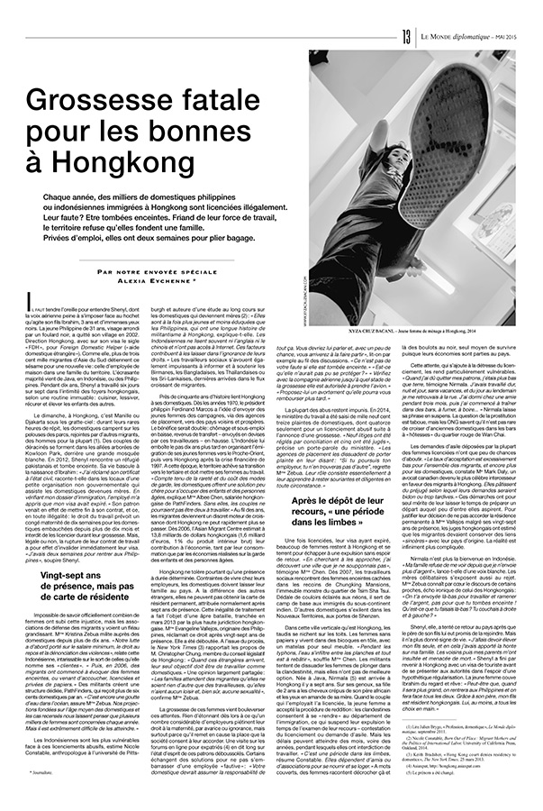 Domestiques HongKong